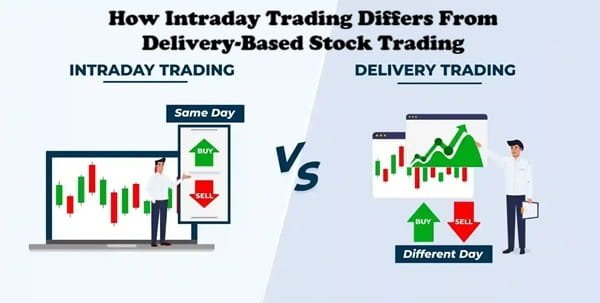 How Intraday Trading Differs From Delivery-Based Stock Trading